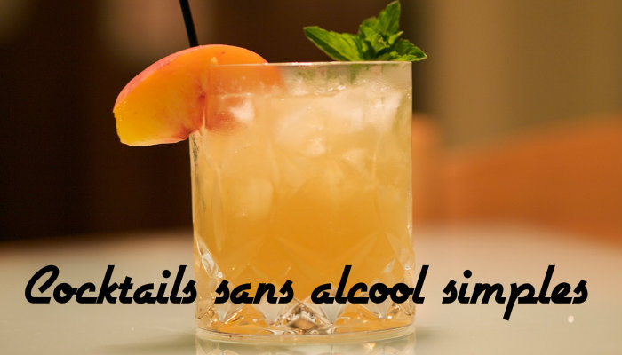 Cocktail Sans Alcool Simple