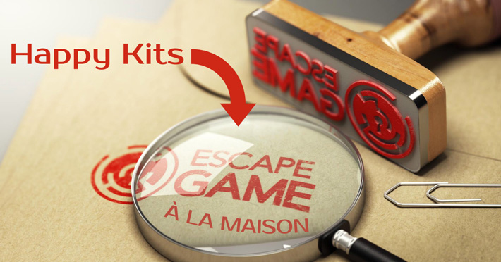 Un escape game en kit pour adultes à la maison