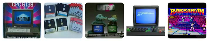 Ordinateur Amstrad CPC des années 80