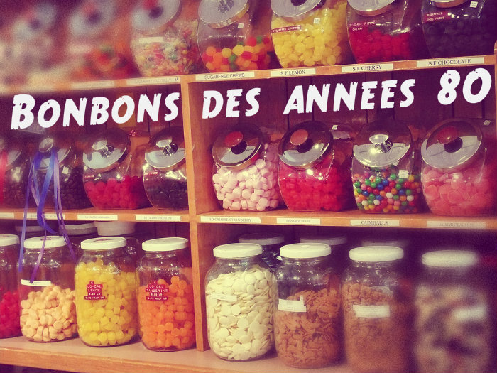 Tous les bonbons anne 80