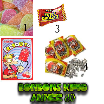 Bonbons qui pique anne 80