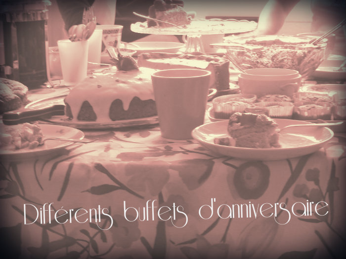 Buffet anniversaire