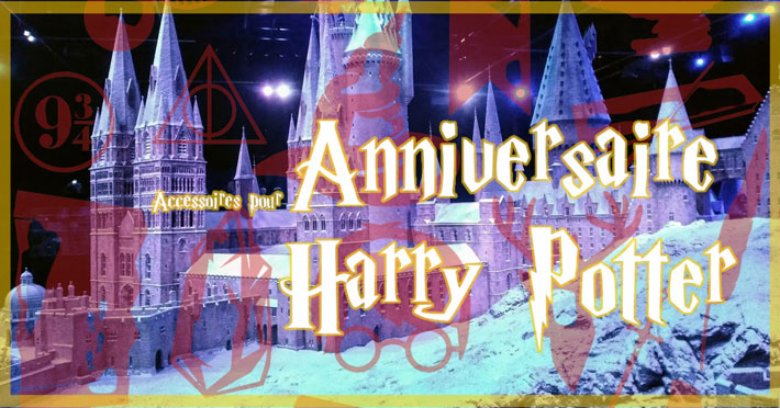 Deco pour anniversaire Harry Potter