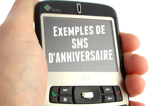 Exemples SMS anniversaire