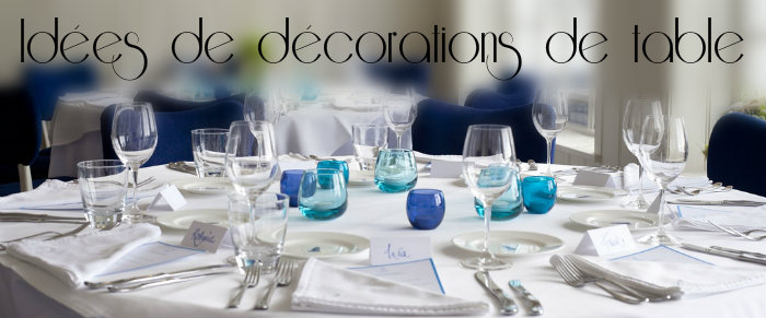 Idée de décoration de table