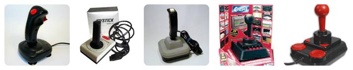 Joystick vintage annees 80