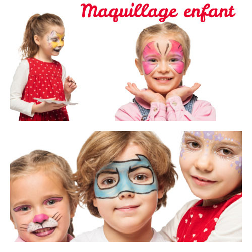 atelier maquillage animation anniversaire enfant