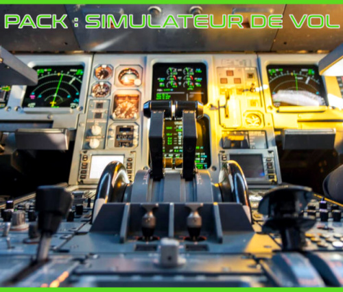 Cadeau pack simulateur de vol