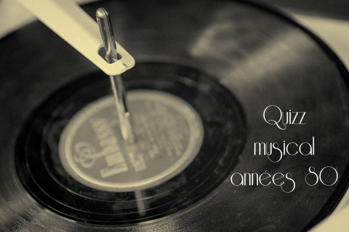 Quizz musique des annes 80