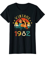 t-shirt femme pour anniversaire  40 ans