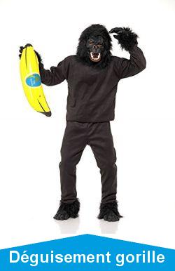 Déguisement Adulte Animal - Singe Gorille (Costume Homme / Femme)