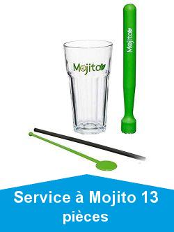 Coffret Service  mojito de 13 pices