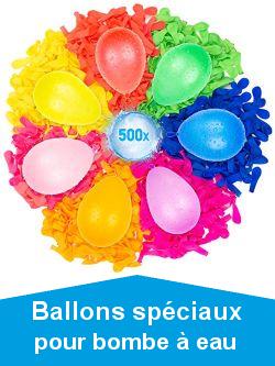 Belmalia 500 Ballon d\'eau, Bombes  Eau, color Fluorescent, Facile  remplir